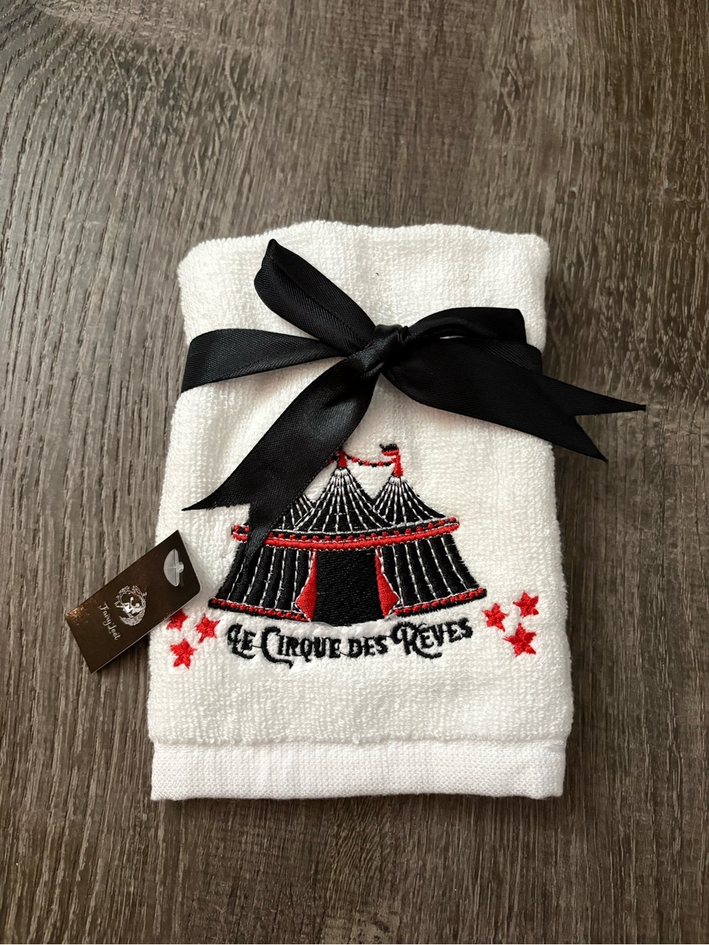 FairyLoot Night Circus Wash Cloth, Le Cirque des Reves, New Condition